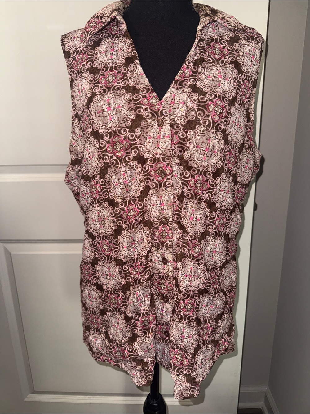 Button Up Blouse - Picture 2 of 3